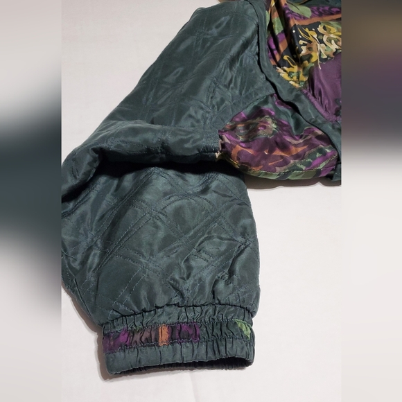 100% silk jogging pant suit. Vintage. - Picture 5 of 16